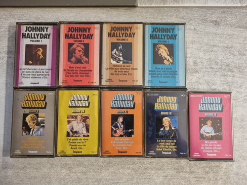 Lot cassettes johnny - lot,