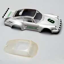PORSCHE 935 SILVER VINTAGE SCALEXTRIC : carrosserie 1981 à 1987 Ref. C289 ARGENT