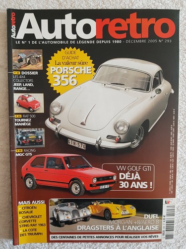 Auto retro 293 - n°293, 12/2005