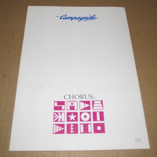 Campagnolo chorus groupo - chorus,