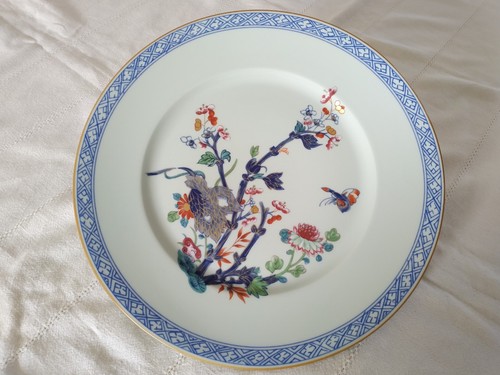 Assiette plate porcelaine - plate, en