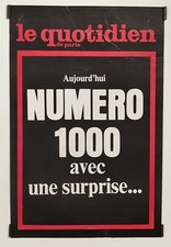 Le quotidien de Paris  1983