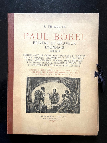 Paul borel peintre - paul, graveur