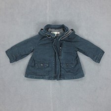 Bonpoint Manteau Enfant 12 Mois 1 An Bébé Gris Capuche Amovible Léger Coton Zip