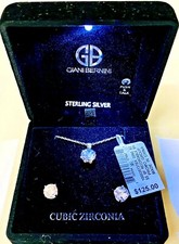 Set Giani Bernini CZ Pendant