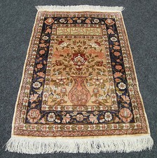 Tapis En Soie Hereke 69 X 50
