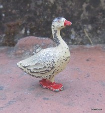 PLOMB CREUX BF - ANIMAUX DE  FERME / FIGURINE OIE  NO QUIRALU DC GM JF