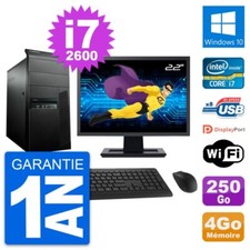 PC Tour Lenovo M91p Ecran 22"