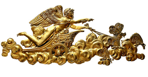 Décor pediment bronze - décor,