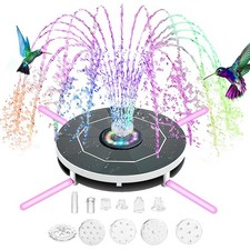 Fontaine solaire LED Wenosda