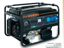 Générateur de Courant Essence Groupe Électrogène 4T 337cc 4,5Kw 11HP Wortex
