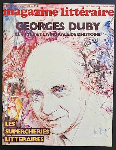 Magazine littéraire 189
