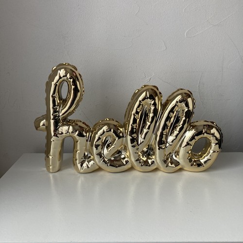 Lettres hello neon céramique - hello,