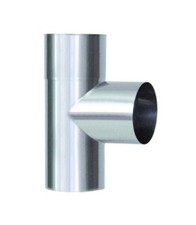 Galvanisé Pièce T Cheminée