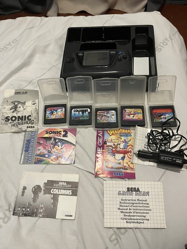 Sega game gear console noire - sega,
