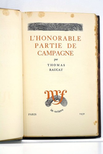 Livre ancien raucat - ancien,