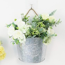 Fleur suspendue demi-cercle en