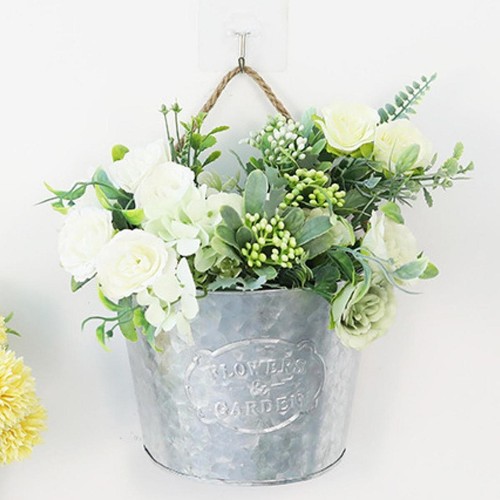 Fleur suspendue demi cercle - suspendue, demi-cercle