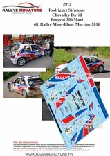 DECALS 1/43 REF 2913 Peugeot