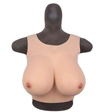 Travestis Formes mammaires en Silicone - col Rond Conception Silicone Seins F...