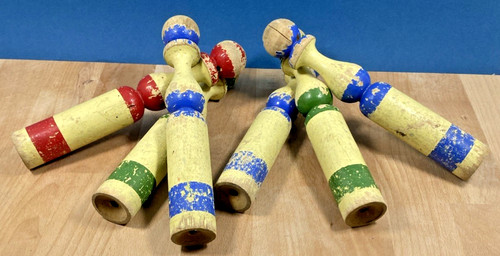 Ancien jeu quilles - jeu, bois