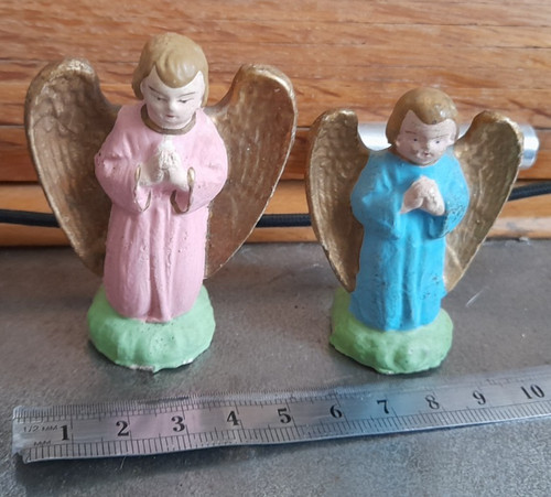 Ancien santon devineau anges - 2,