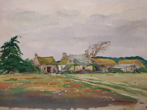 Aquarelle sur papier - , j