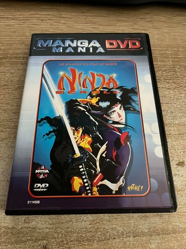 Dvd manga mania ninja scroll - manga,