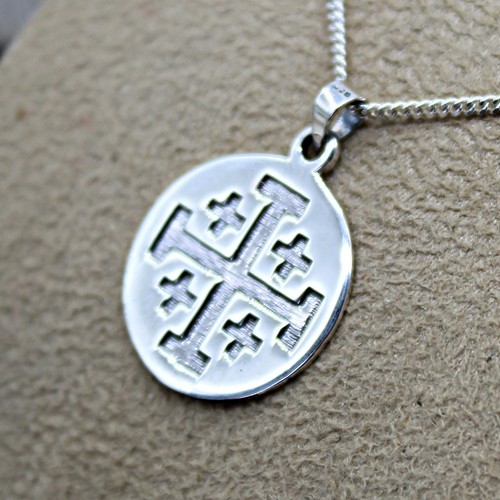 Médaille croix jérusalem - médaille, de