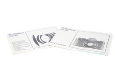 Mode d'emploi pour Rolleiflex