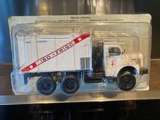 BERLIET LA GAZELLE GBC 8 M 6x6 PORTE CONTAINER ISO FRIGO 1/43 IXO