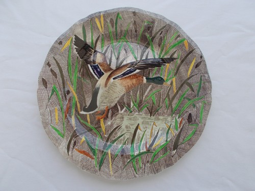 Assiette plate gien - plate,