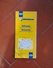 Carte Michelin Suisse 1983