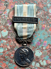 FRANCE MÉDAILLE COLONIALE TYPE I 1893-1914 AVEC AGRAFE ALGÉRIE