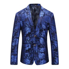 Veste De Costume En Velours Pour Hommes Robe De Prom Veste Costume De Spectacle