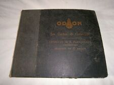 Ancien album de 10 disques D 25cm à aiguille "ODEON": Les cloches de Corneville 
