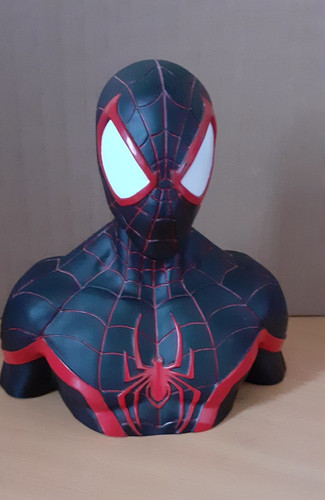 Spider man miles morales buste - spider-man,