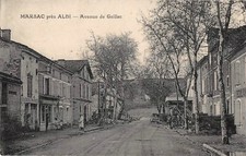 CPA MARSAC près ALBI - Avenue