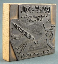 MATRICE D’IMPRIMERIE PLAQUE