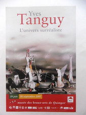 TANGUY Yves Affiche originale