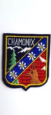 ECUSSON PATCH CHAMONIX SKI MONTAGNE HAUTE SAVOIE 07