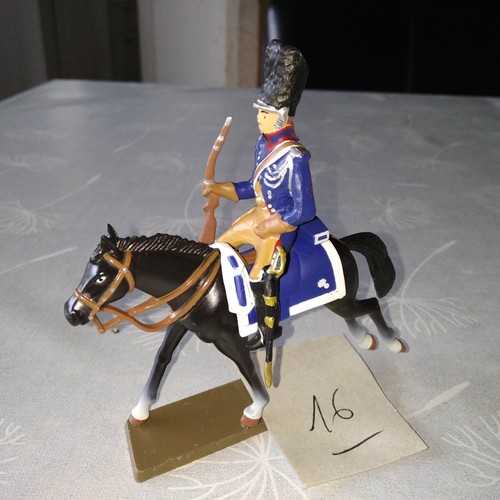 Starlux soldat plomb cavalier - soldat,