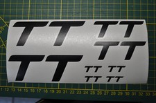 8 STICKERS AUTOCOLLANT AUDI TT