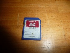 Carte mémoire SD / 8 GB /PNY
