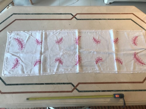 Nappe chemin table ancien - nappe,
