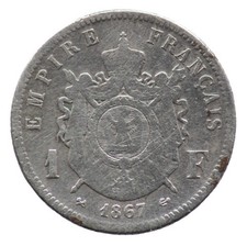 1 FRANC 1867 K - FRANCE -