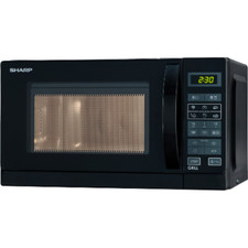 Sharp R642BKW Four À Micro-Ondes 20 LT 800 Watt Grill 1000 Watt Noir