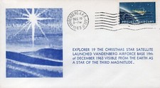 EXPLORER 19 satellite launch day Dec 19, 1963 Nasa Vandenberg AFB Space cover