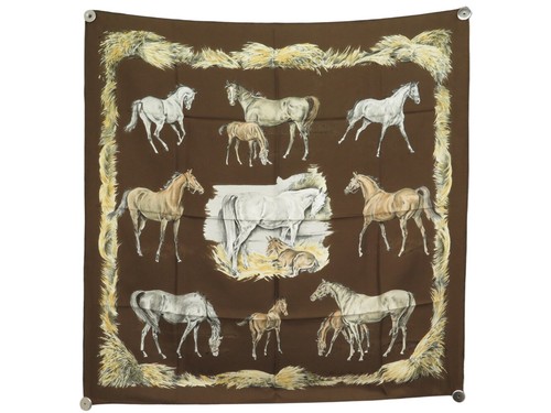 Neuf vintage foulard hermes - vintage,