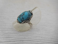 Bague vintage argent massif